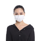 ماسک صورت یکبار مصرف سفید رنگ 3 Ply صدور گواهینامه CE FDA ISO13485 تامین کننده