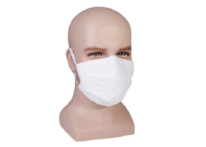 ماسک صورت 3 گرد و غبار راحت 3 ماسک صورت سفید رنگ یکبار مصرف ماسک صورت Earloop تامین کننده