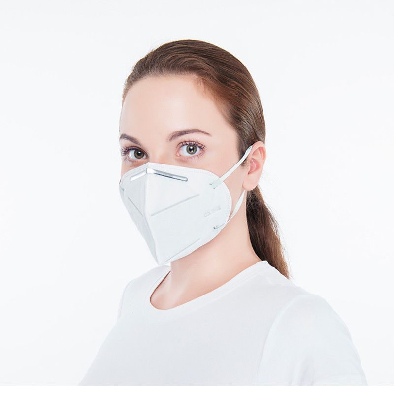 ماسک ضد باکتری صورت Earloop نوع تاشو با لایه های محافظ ضخیم تامین کننده