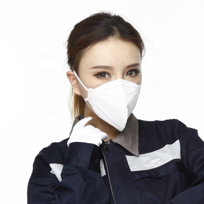 ماسک تاشو ضد گرد و غبار N95 ، ماسک محافظ تاشو سازگار با محیط زیست برای مراقبت شخصی تامین کننده